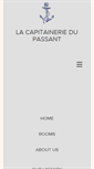Mobile Screenshot of capitaineriedupassant.com